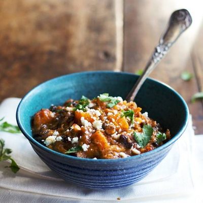 Healthy Jalapeño Sweet Potato Chicken Chili - Pinch of Yum