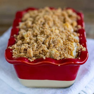 A picture of Baked Croissant Cinnamon French Toast